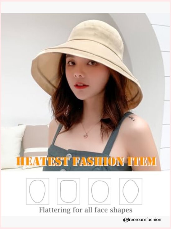 Amazon.com: FURTALK Sun Hats for Men Fishing Hat UPF 80+  Wide Brim Bucket Hat with Adjustable Strap, Packable Travel Sun Hat